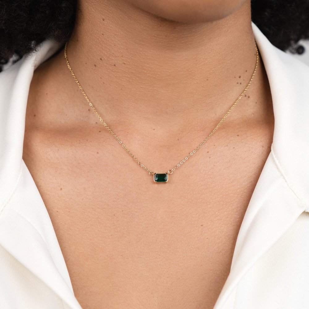 Simone Emerald Necklace