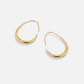 Daphne Gold Hoop Earrings