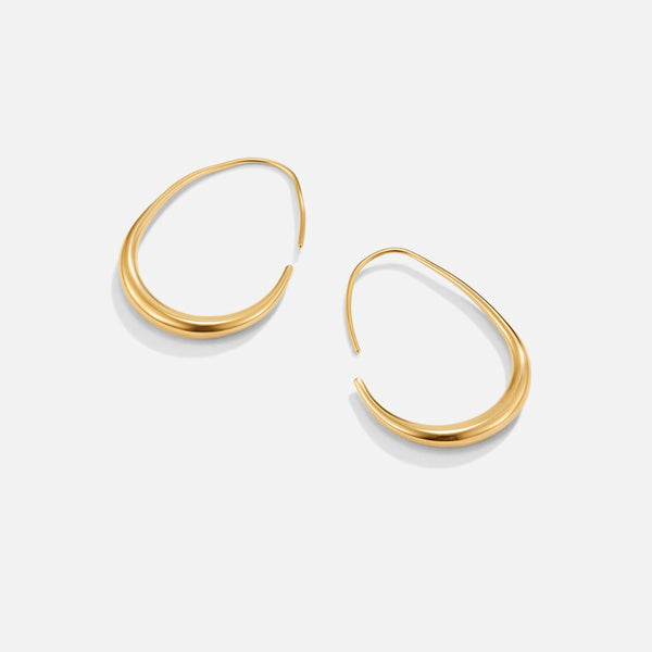 Daphne Gold Hoop Earrings