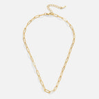 The Paperclip Gold Necklace