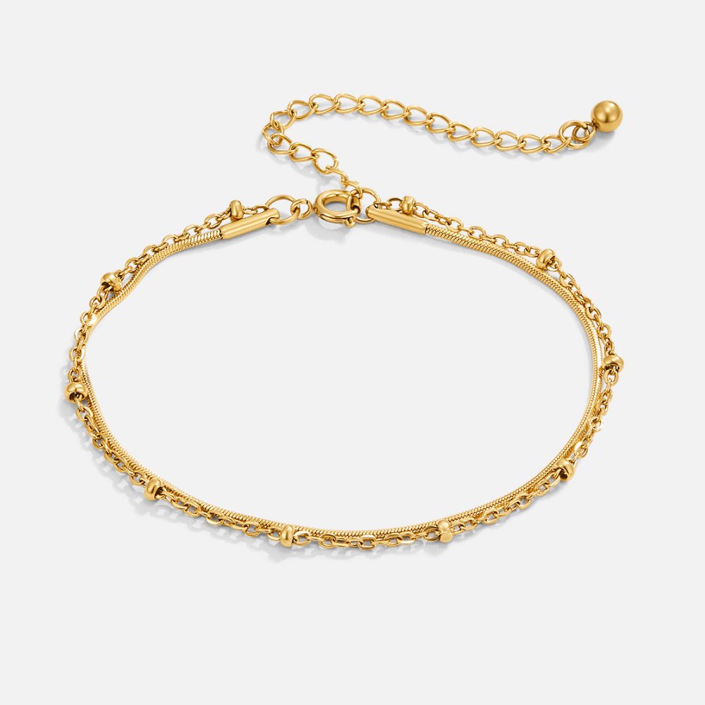 Astrid Gold Layered Bracelet