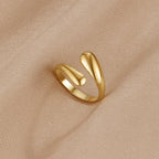 Isabelle Gold Wrap Ring