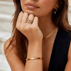 Sofia Gold Bangle