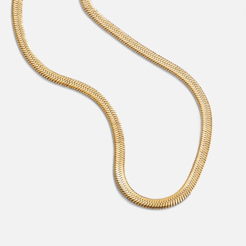 Lucienne Snake Chain Gold Necklace
