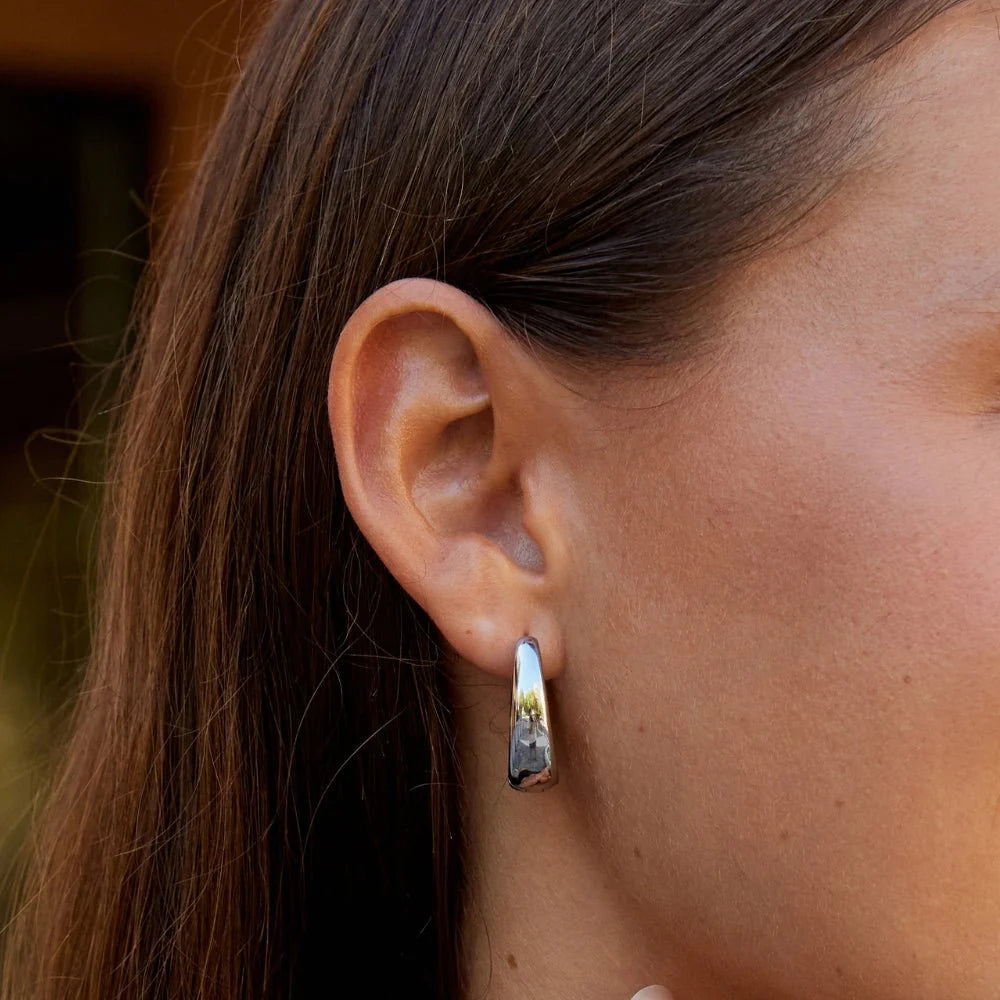 Ophelia Gold Hoop Earrings