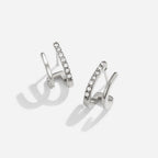Silver Claw Earrings