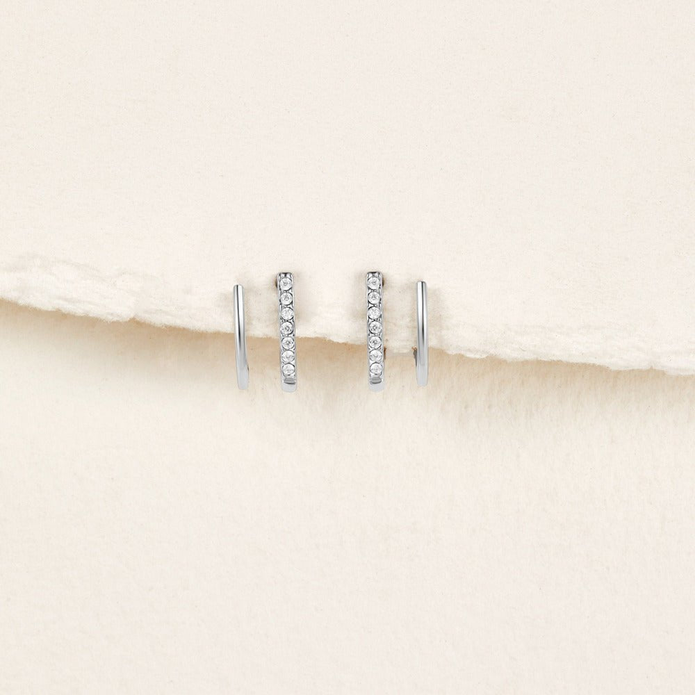 Silver Claw Earrings