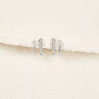 Silver Claw Earrings