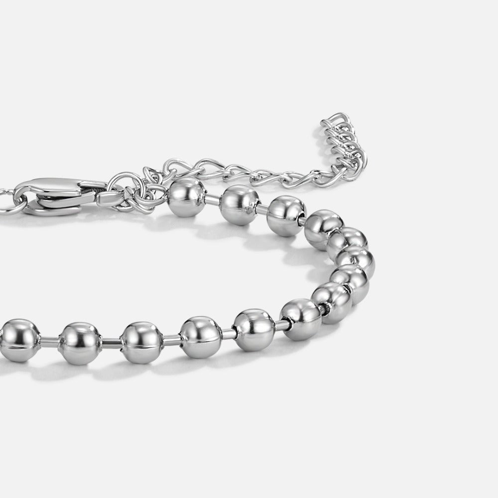Silver Elira Bead Bracelet