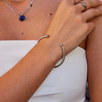 Silver Maelle Bangle