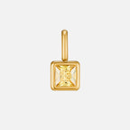 Collier de naissance carré