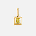 Collier de naissance carré