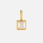 Collier de naissance carré