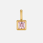 Collier de naissance carré
