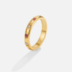 Lucia Rainbow Ring