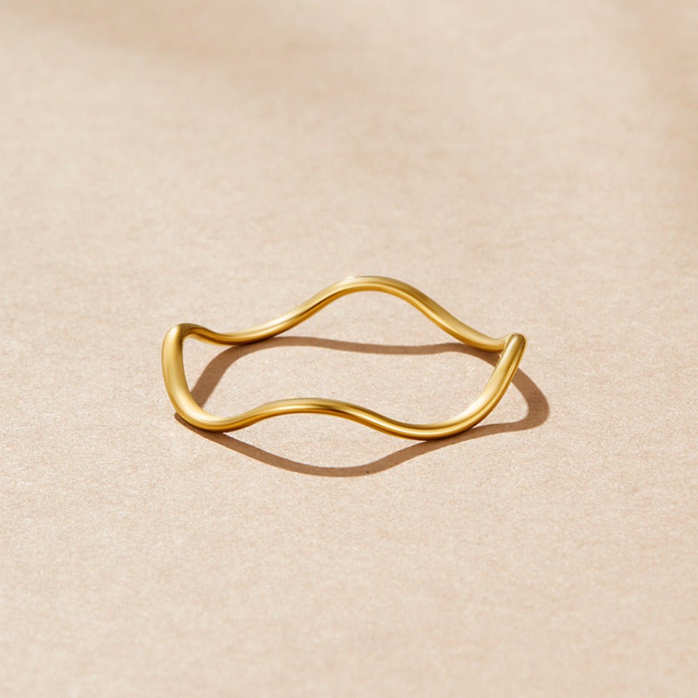 The Gold Stack Ring