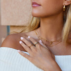 Twisting Two-Toned Ring