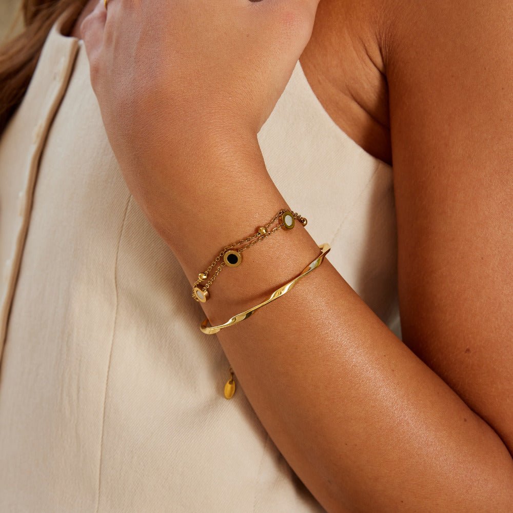 La Trivelle Gold Bangle