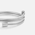 Twisting Silver Bracelet