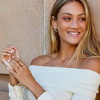 Ophelia Gold Hoop Earrings