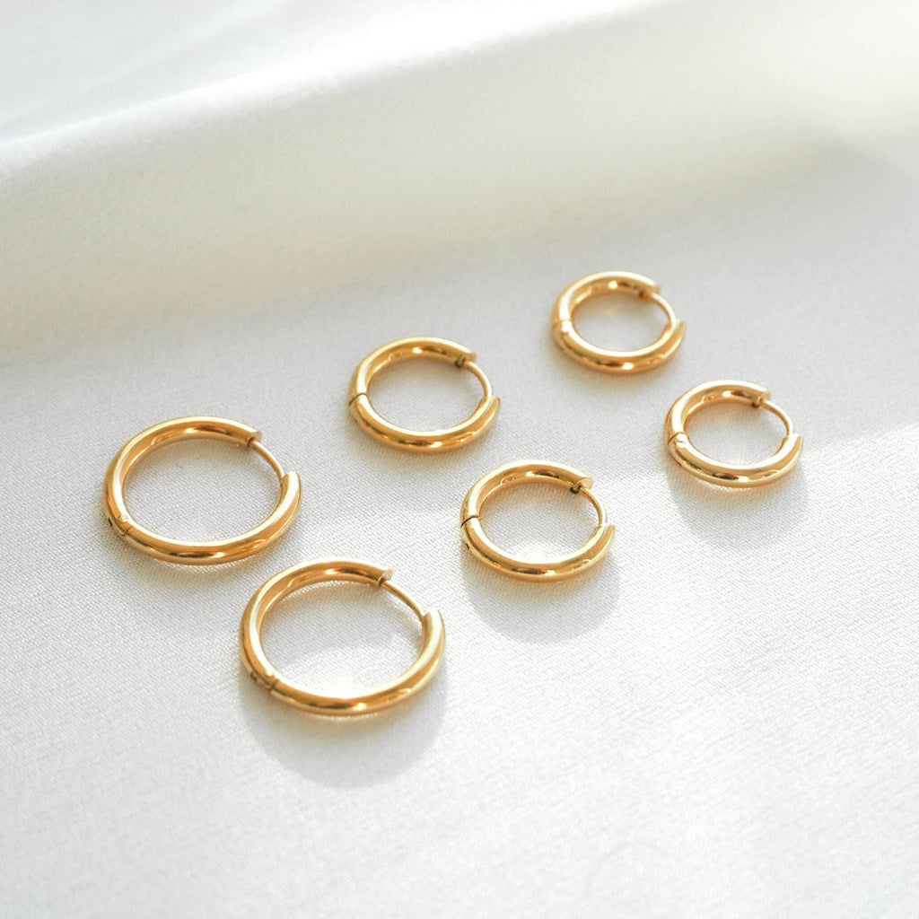 The Effortless Triple Hoop Set