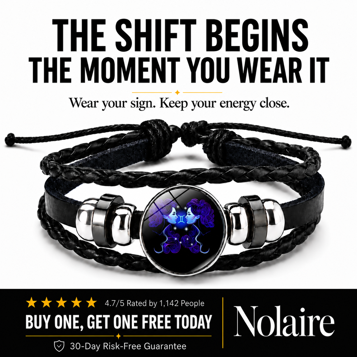 Gemini Alignment Bracelet