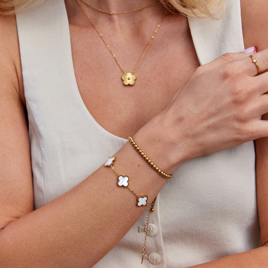The White Clover Bracelet