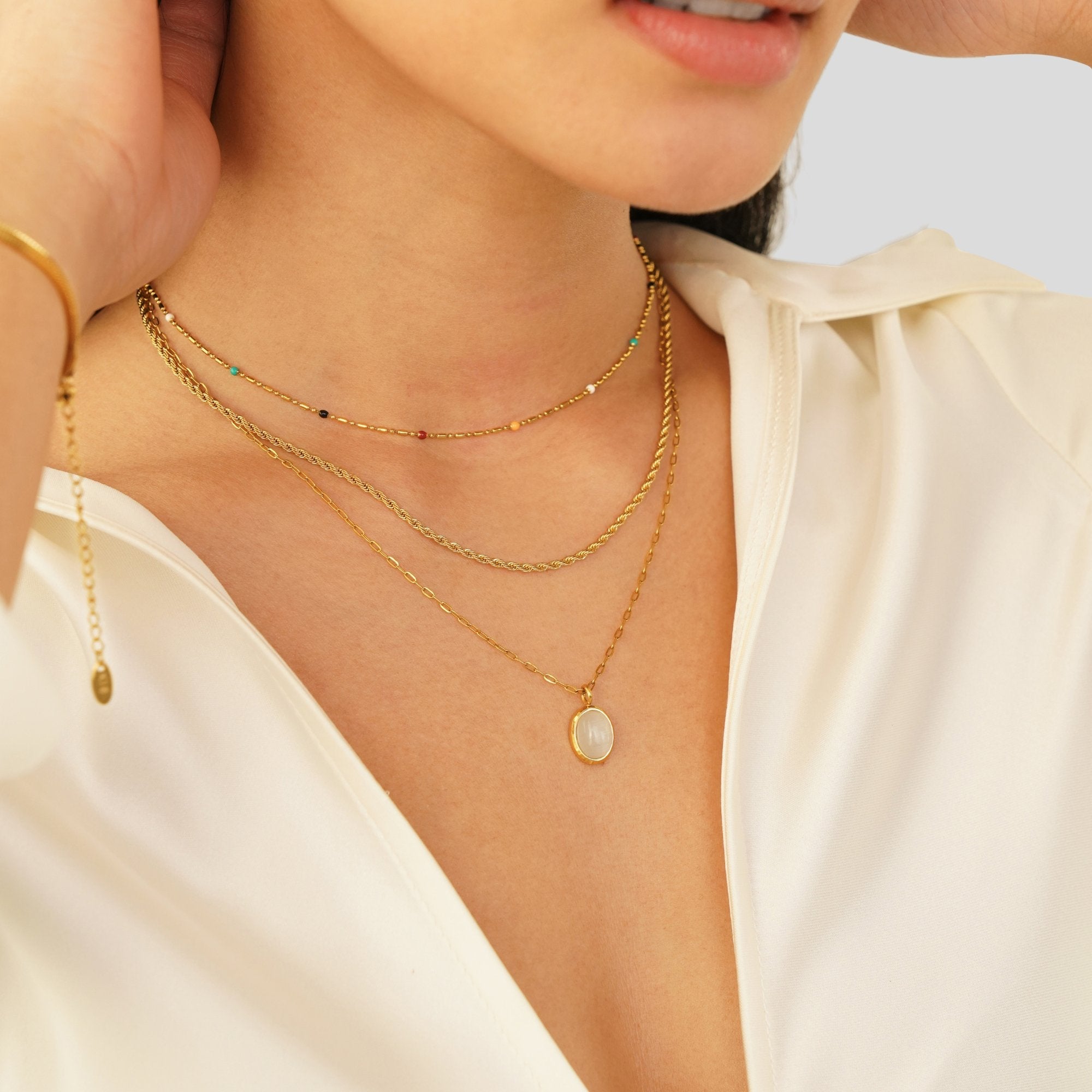 Sky Opal Necklace